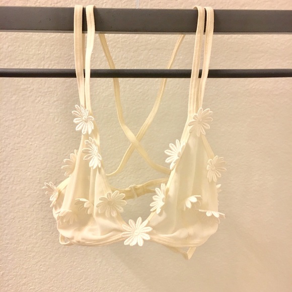 Forever 21 Other - Forever 21 Floral Sheer Bralette